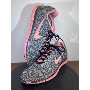 Nike Womens 555159-007  Tangerine Black Free Trainer Fit 3 Size 12 Running Shoes